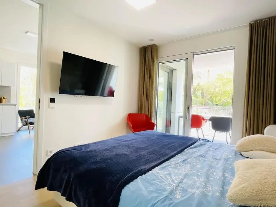 Luxury Green Flat In Center With Parking & Terrace Luxembourg