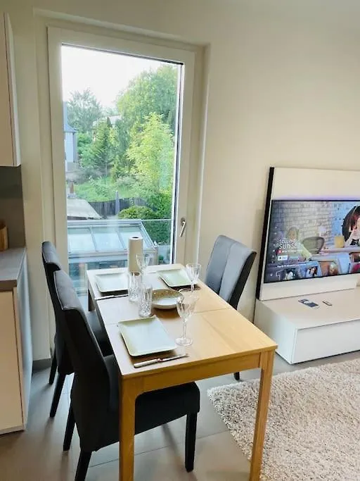 Daire Luxury Green Flat In Center With Parking & Terrace Lüksemburg